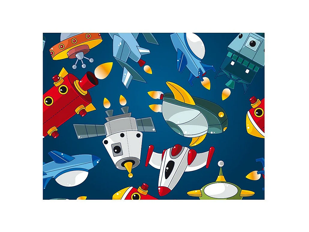 Papier Peint "Véhicules Spatiaux" 270 x 350 cm