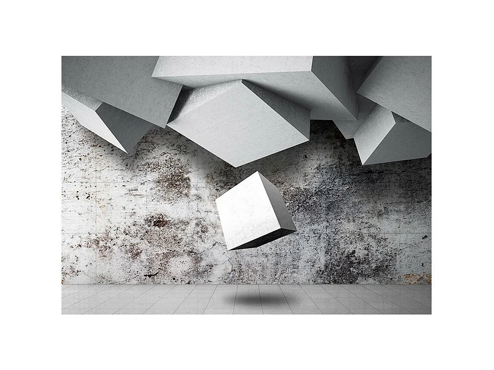 Papier Peint "Geometric Rain" 70 x 100 cm