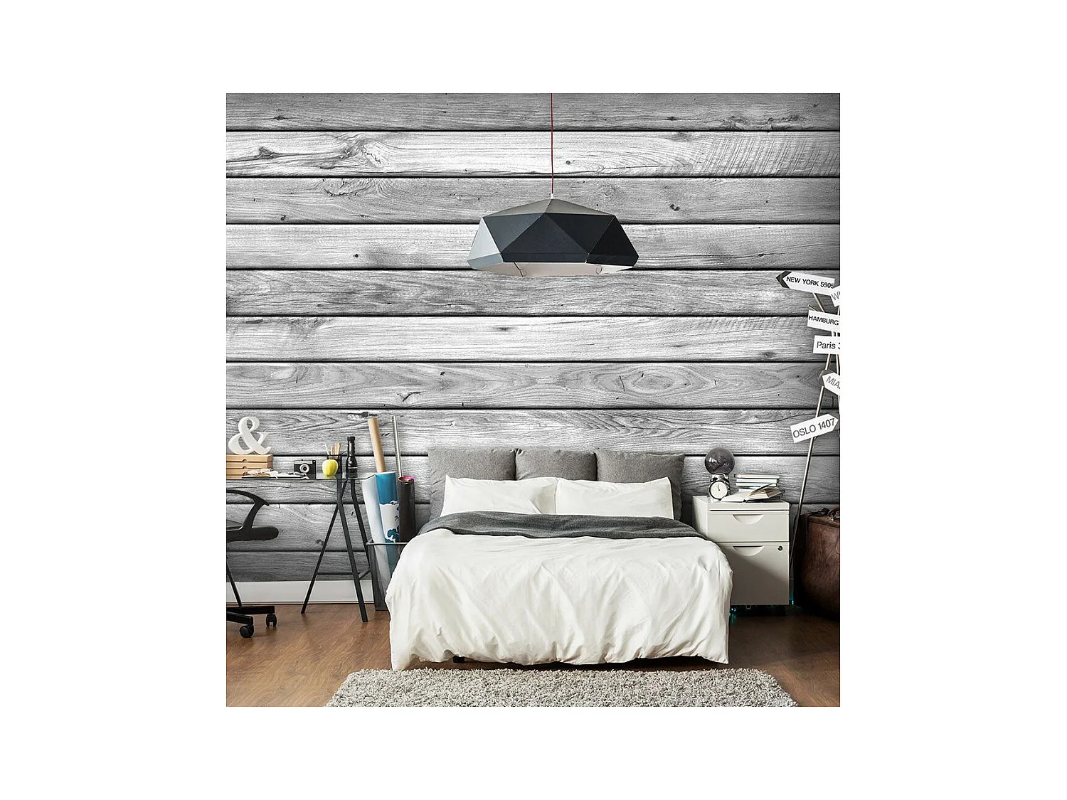 Papier Peint "Leaden Dawn" 175 x 250 cm