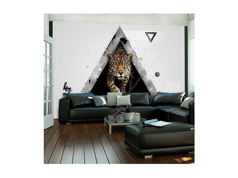 Papier Peint "Abstraction Sauvage" 154 x 200 cm