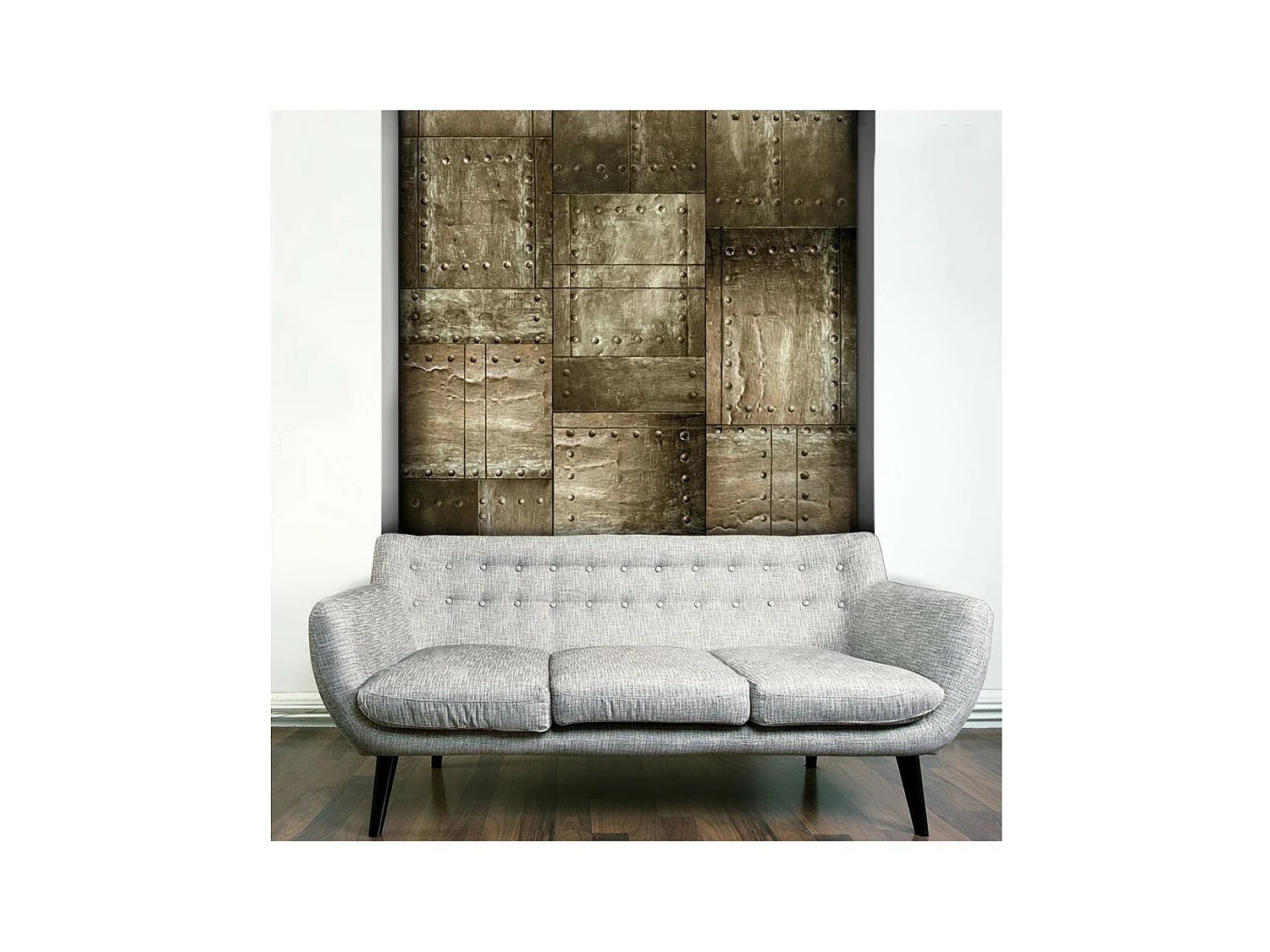 Papier Peint "Brass Mosaic" 50x1000cm