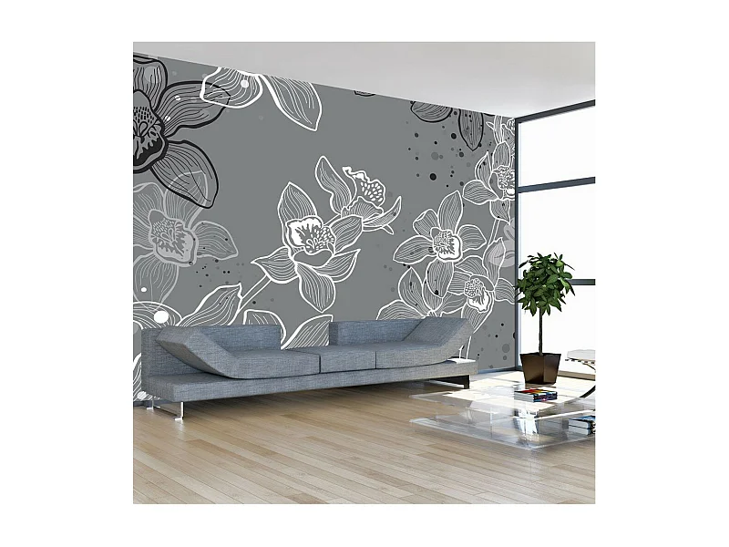 Papier Peint "Winter Flora" 193 x 250 cm