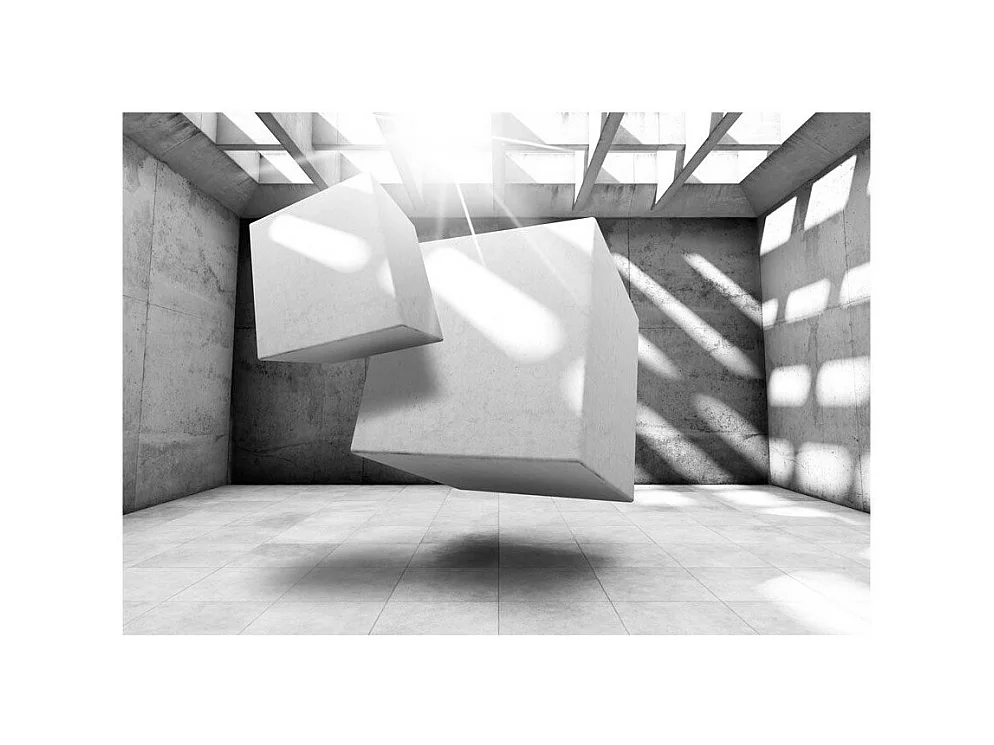 Papier Peint "Dancing Squares" 210 x 300 cm