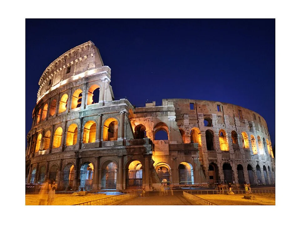 Papier Peint "Colisée de Nuit" 270 x 350 cm