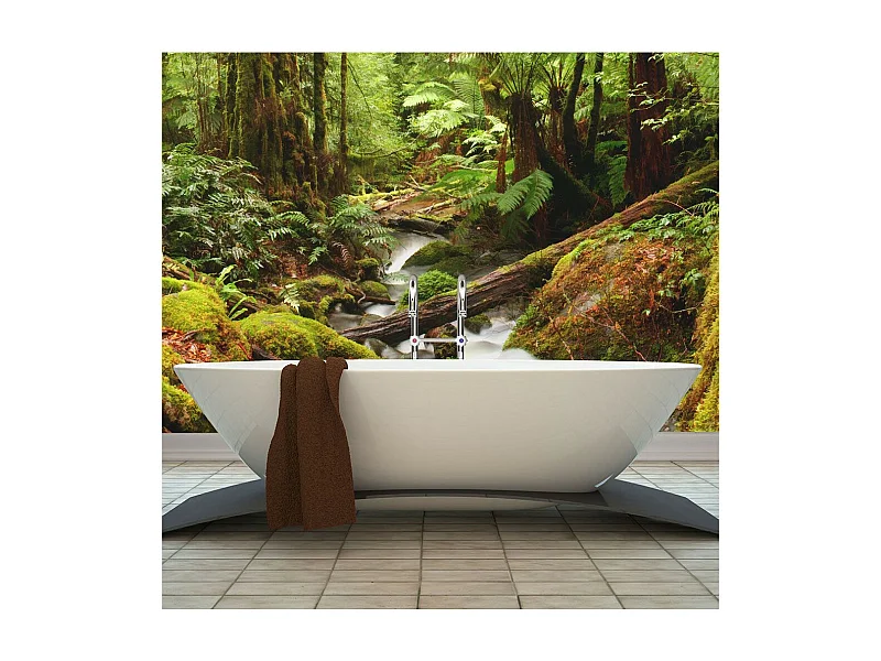 Papier Peint "Forêt Tropicale" 154 x 200 cm