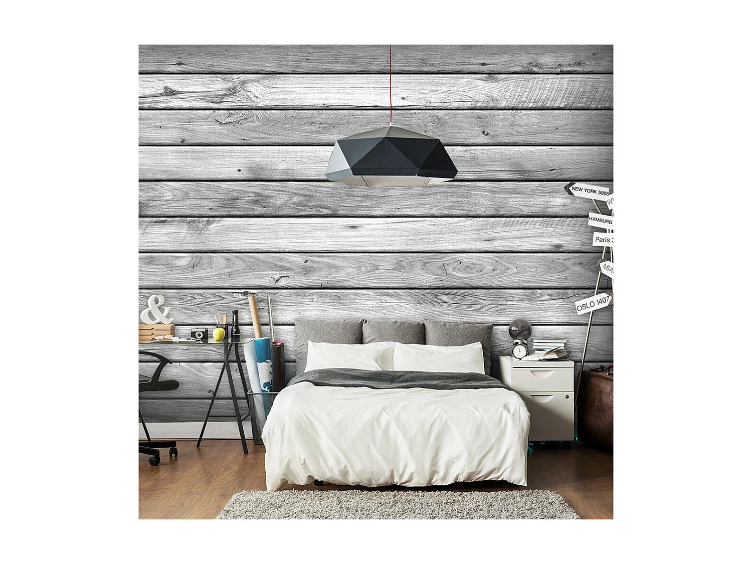 Papier Peint "Leaden Dawn" 70 x 100 cm