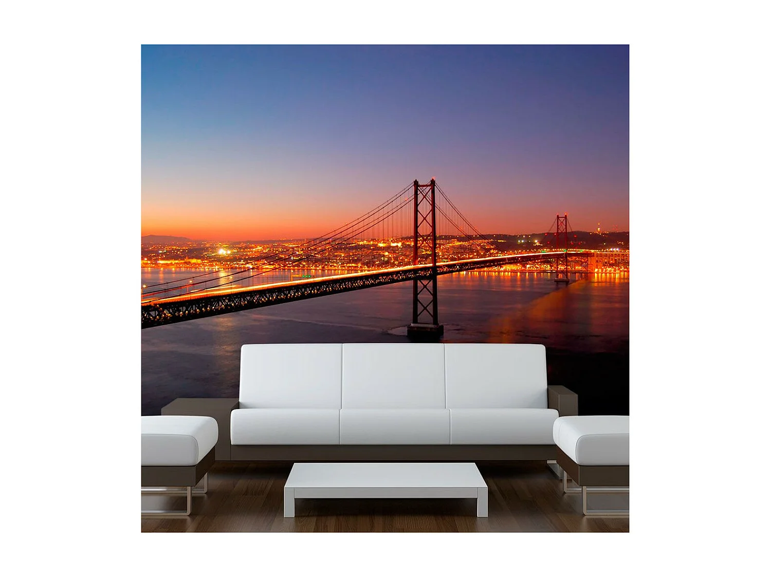 Papier Peint "Bay Bridge San Francisco" 270 x 350 cm