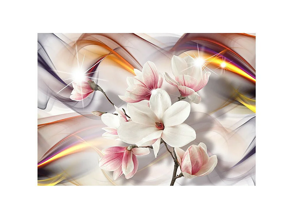 Papier Peint "Artistic Magnolias" 140 x 200 cm