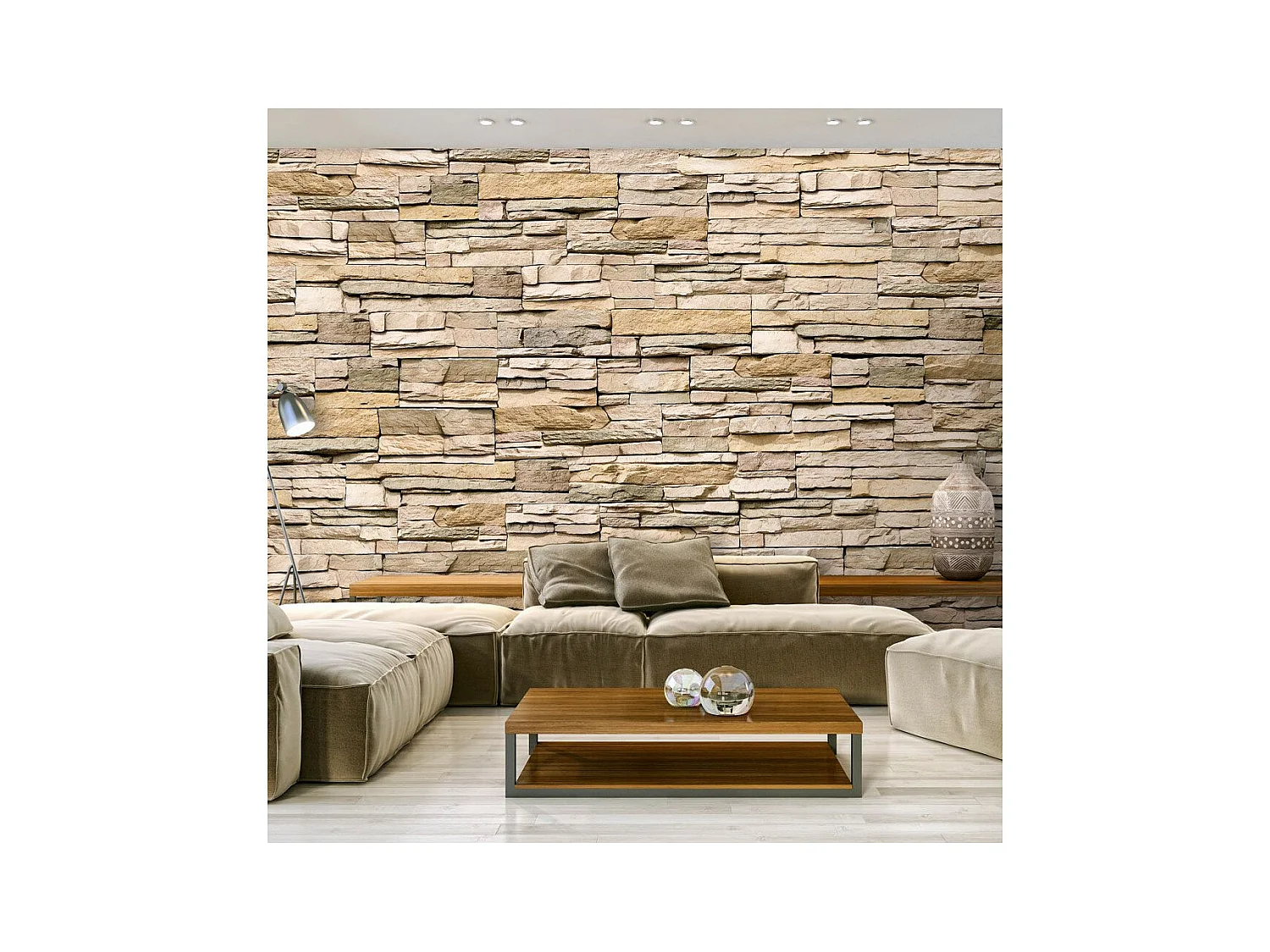 Papier Peint "Decorative Stone" 245 x 350 cm