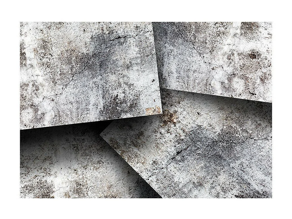 Papier Peint "Concrete Cards" 140 x 200 cm