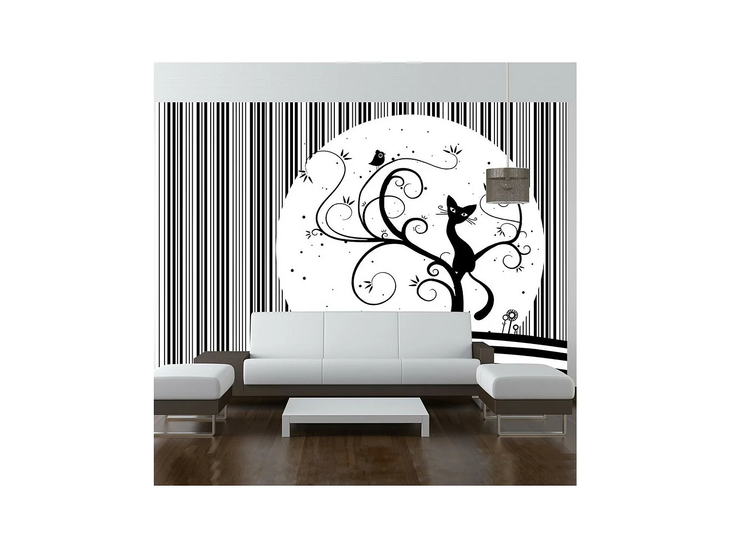 Papier Peint "Cat's Melody III" 175 x 250 cm