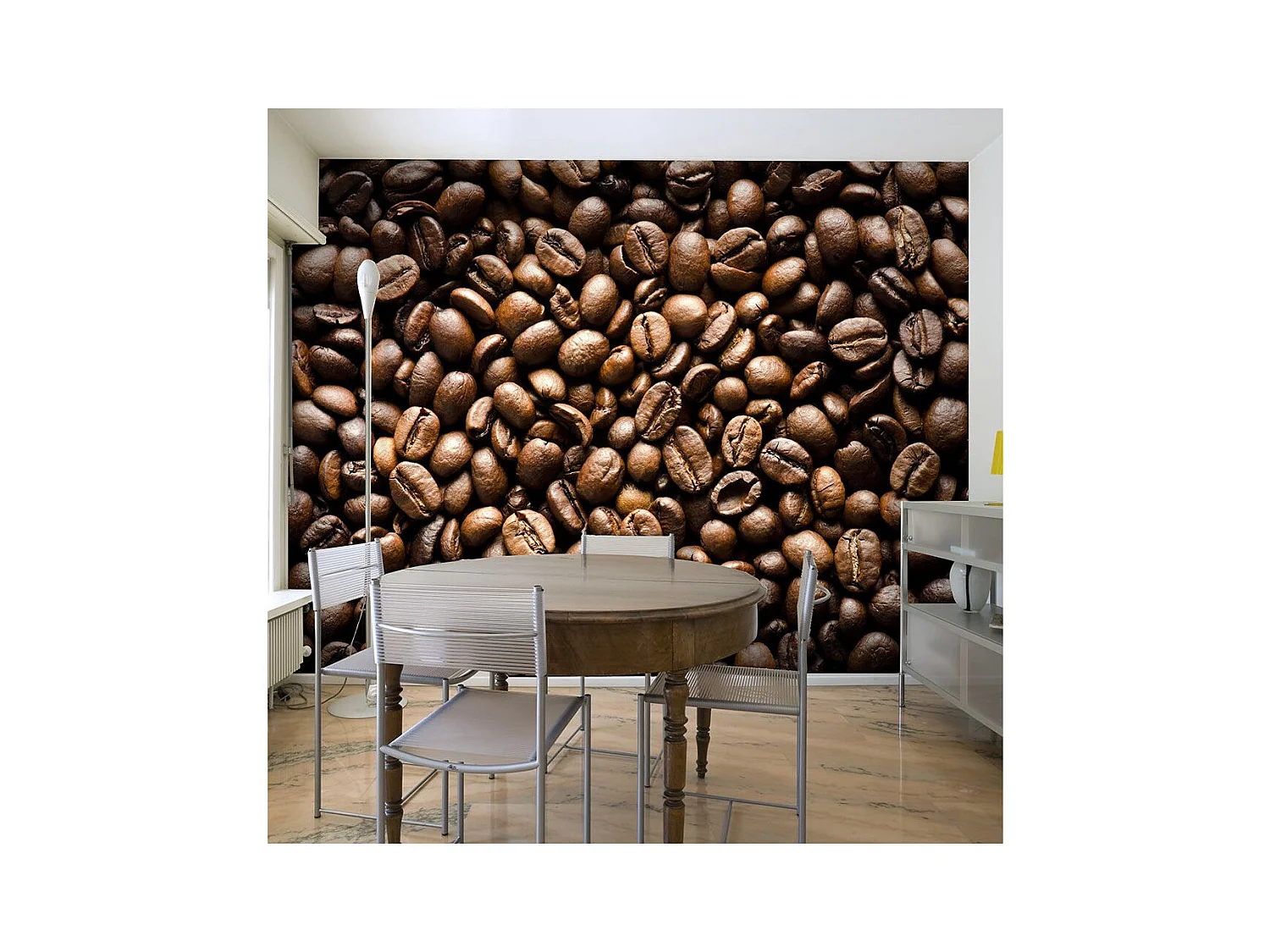 Papier Peint "Roasted Coffee Beans" 231 x 300 cm