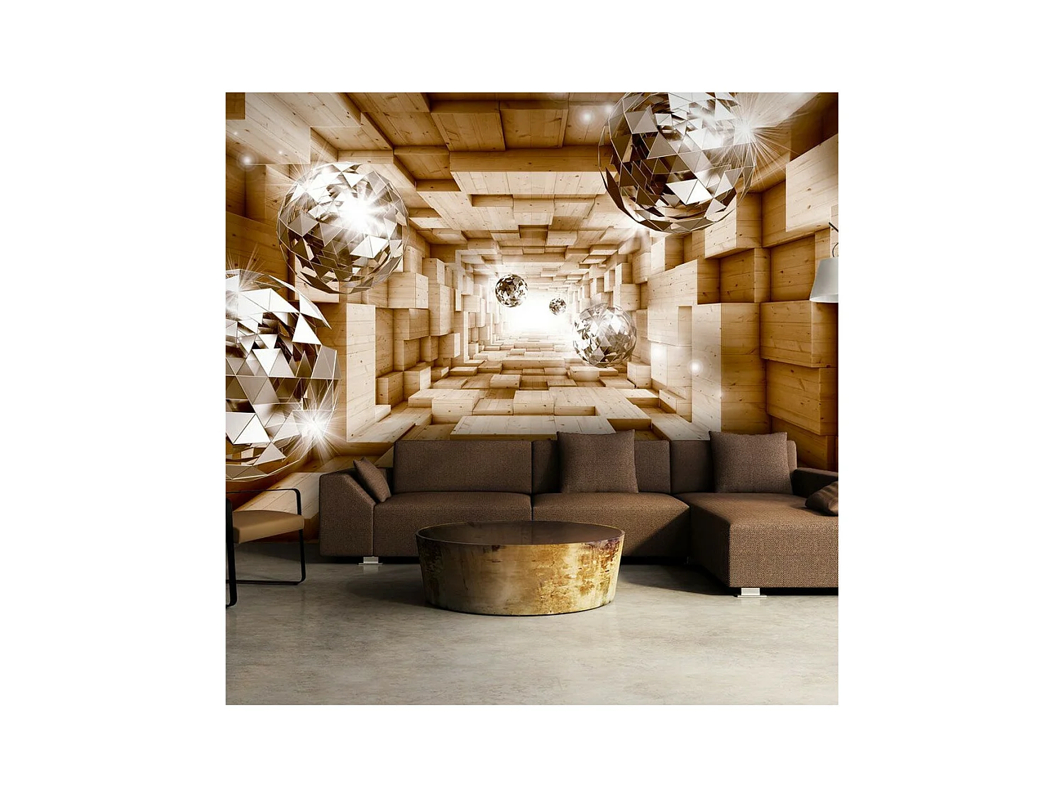 Papier Peint "The Road To the Light" 210 x 300 cm