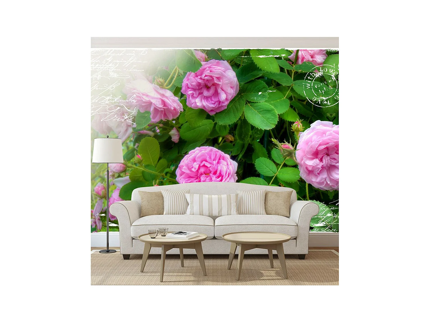 Papier Peint "Summer Garden" 140 x 200 cm