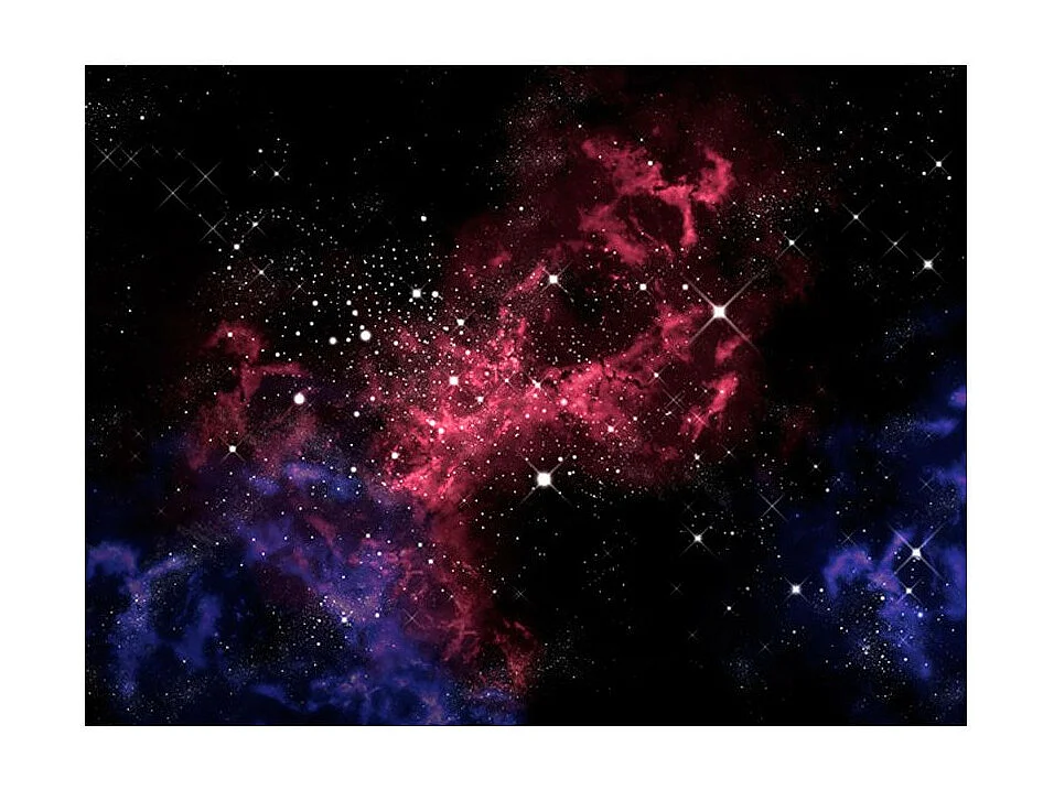 Papier Peint "Espace Étoiles" 270 x 350 cm