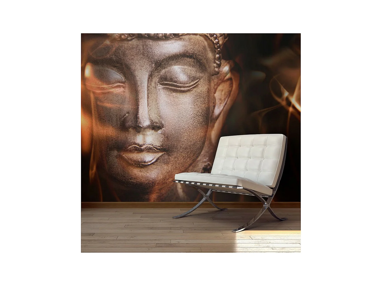 Papier Peint "Buddha. Fire of Meditation." 270 x 350 cm