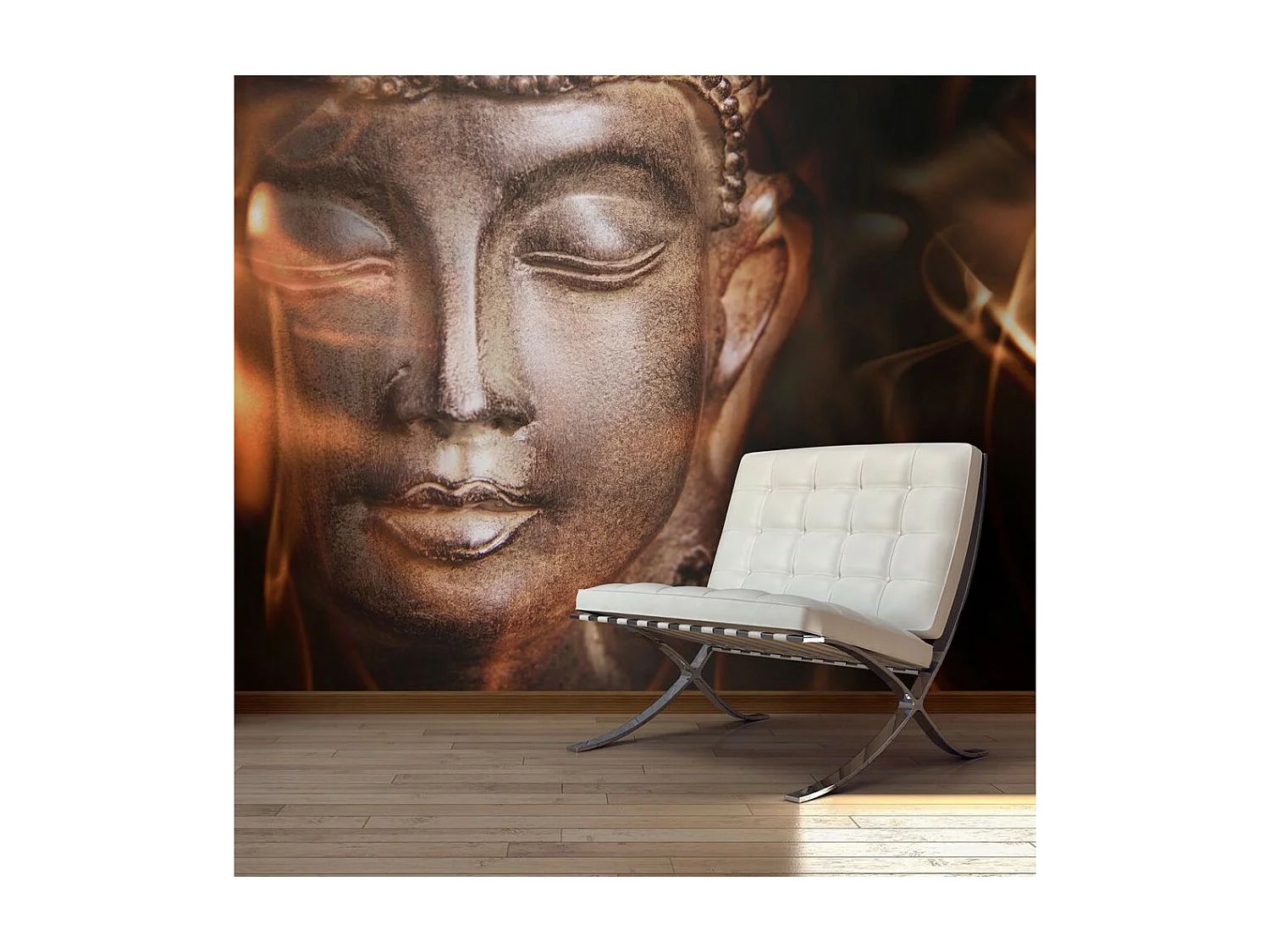 Papier Peint "Buddha. Fire of Meditation." 270 x 350 cm