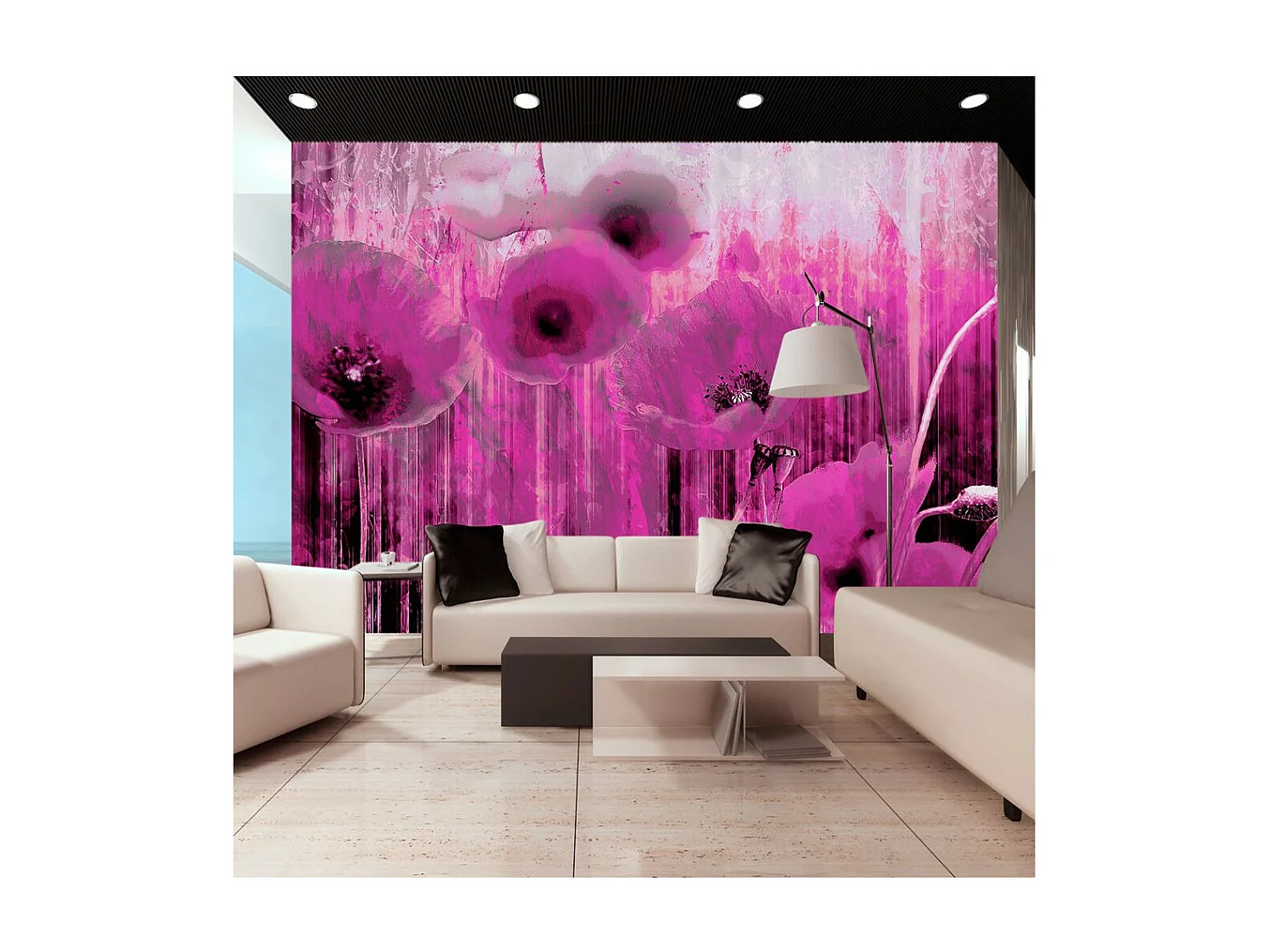 Papier Peint "Pink Madness" 175 x 250 cm