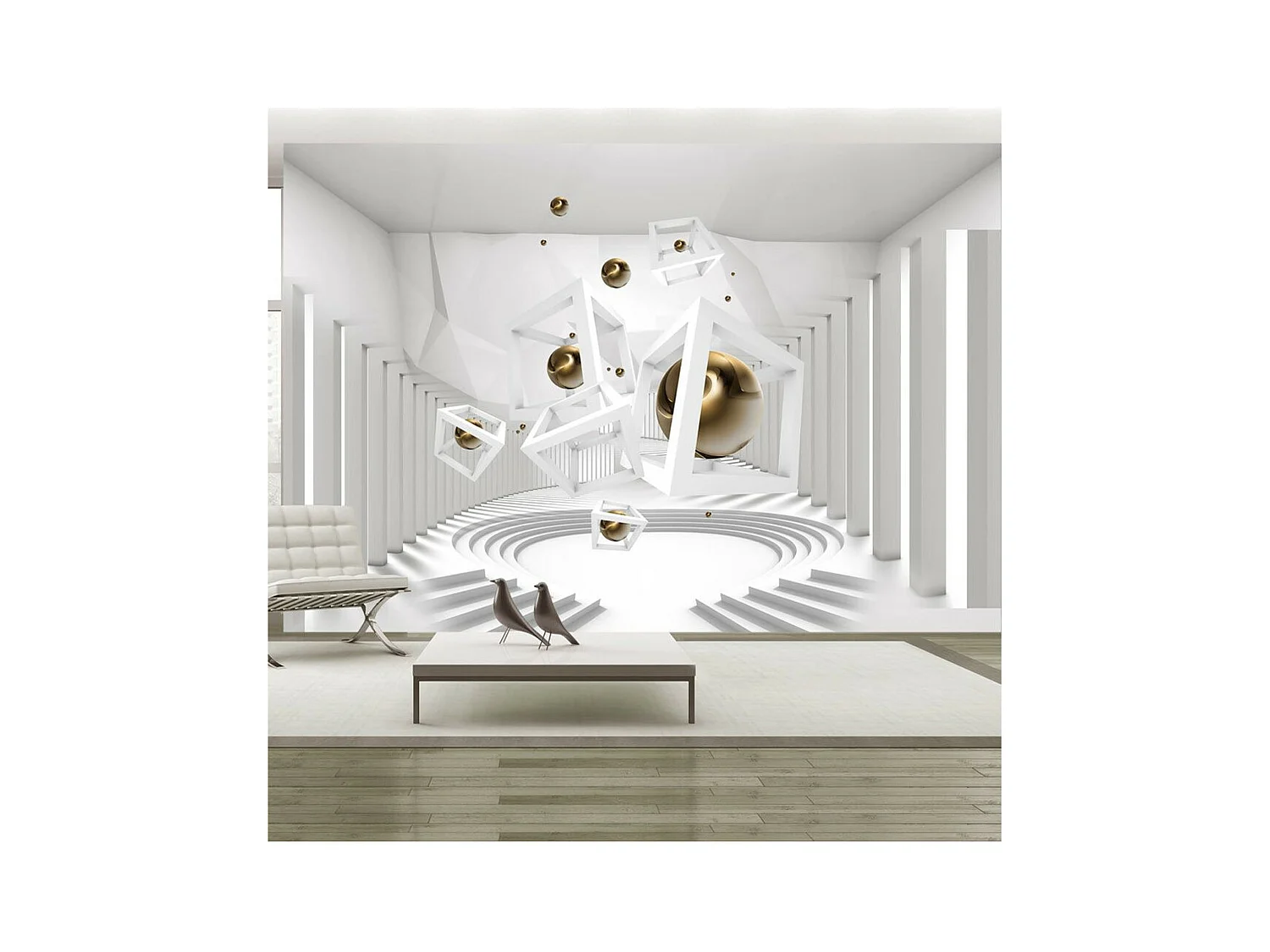 Papier Peint "Geometrical Corridor" 245 x 350 cm