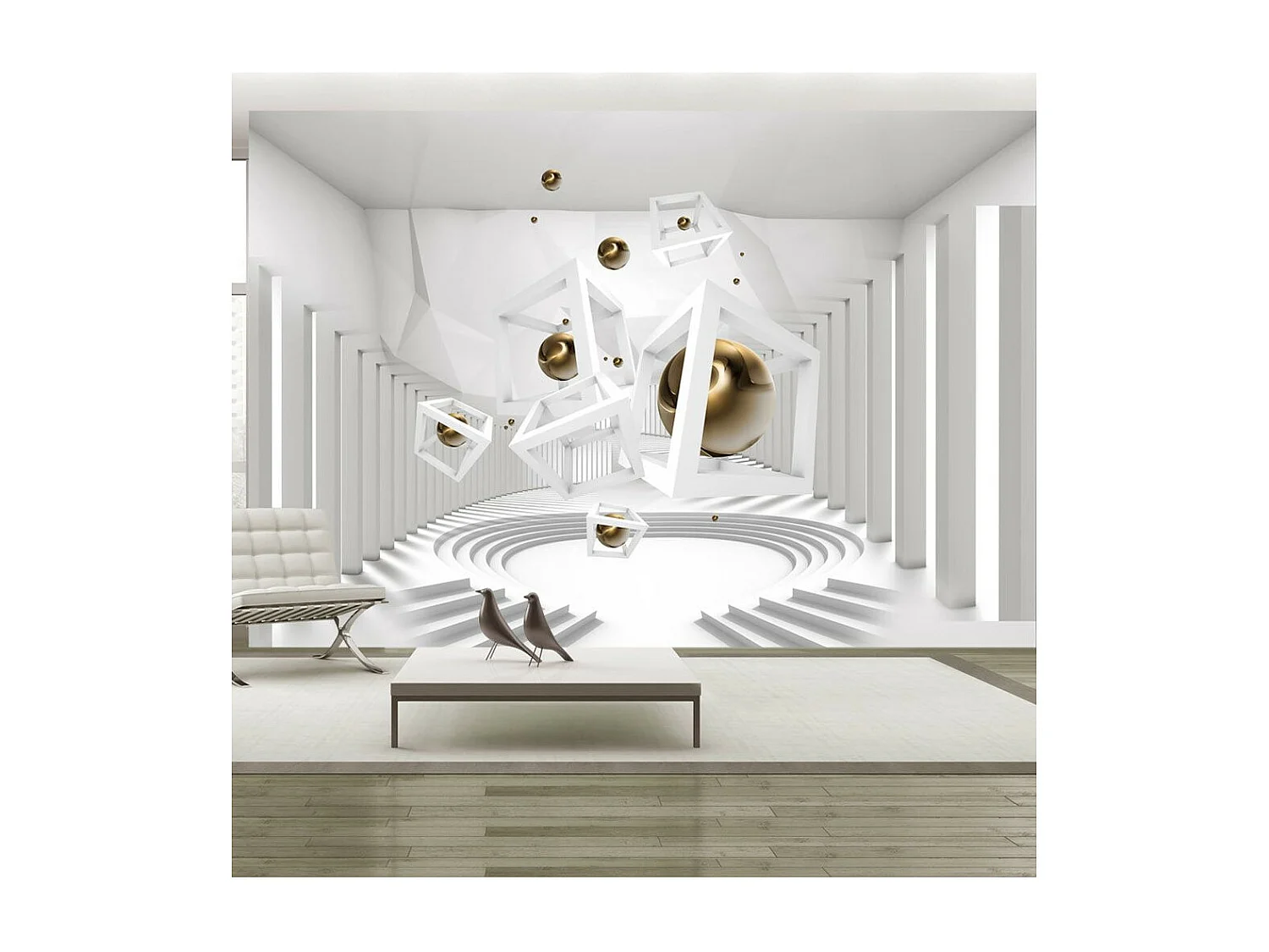 Papier Peint "Geometrical Corridor" 245 x 350 cm