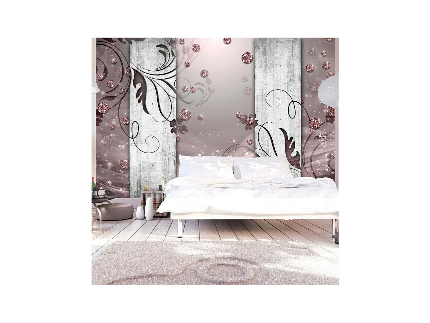 Papier Peint "Fireflies II" 105 x 150 cm