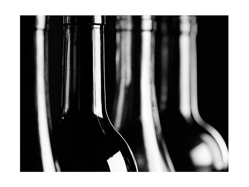 Papier Peint "Bouteilles de Vin" 154 x 200 cm