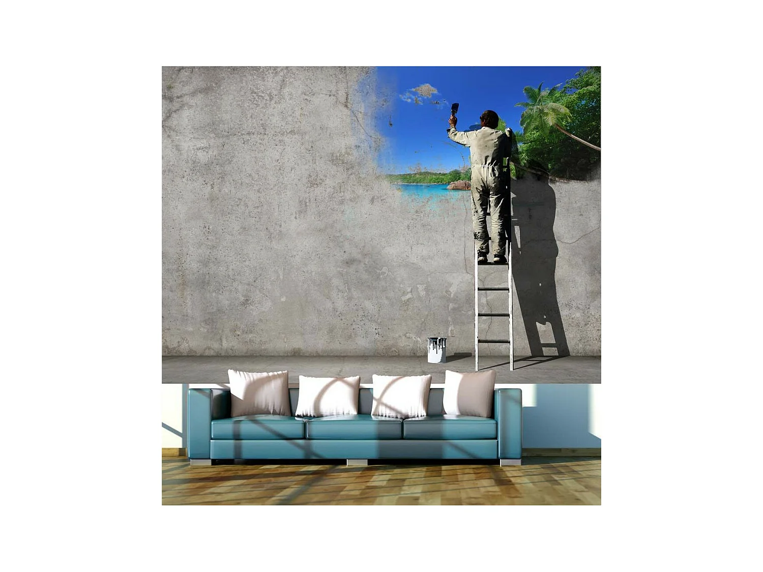 Papier Peint "Creative Process" 70 x 100 cm