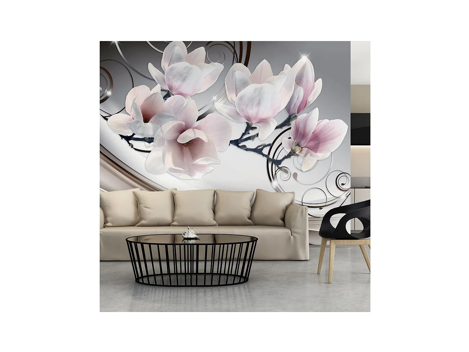 Papier Peint "Belle Magnolia" 210 x 300 cm