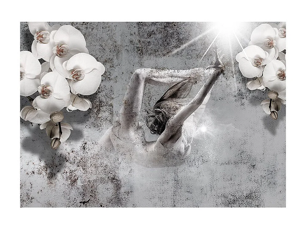 Papier Peint "Arrangement with Orchid" 70 x 100 cm