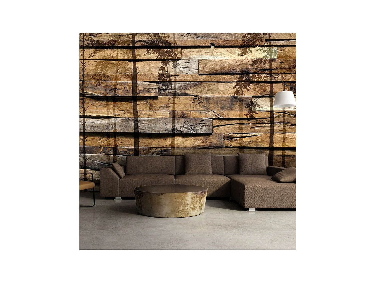 Papier Peint "Shadow of Trees" 210 x 300 cm