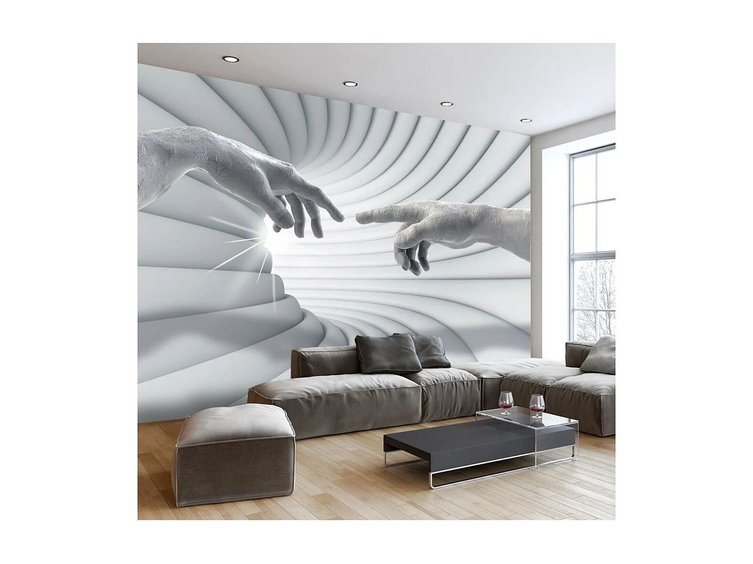 Papier Peint "Touch of the Light" 105 x 150 cm