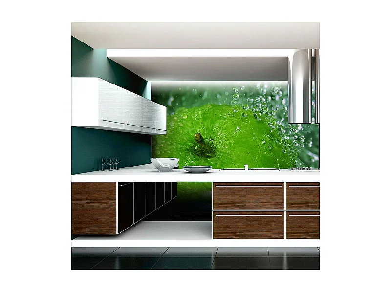 Papier Peint "Pomme Verte" 193 x 250 cm