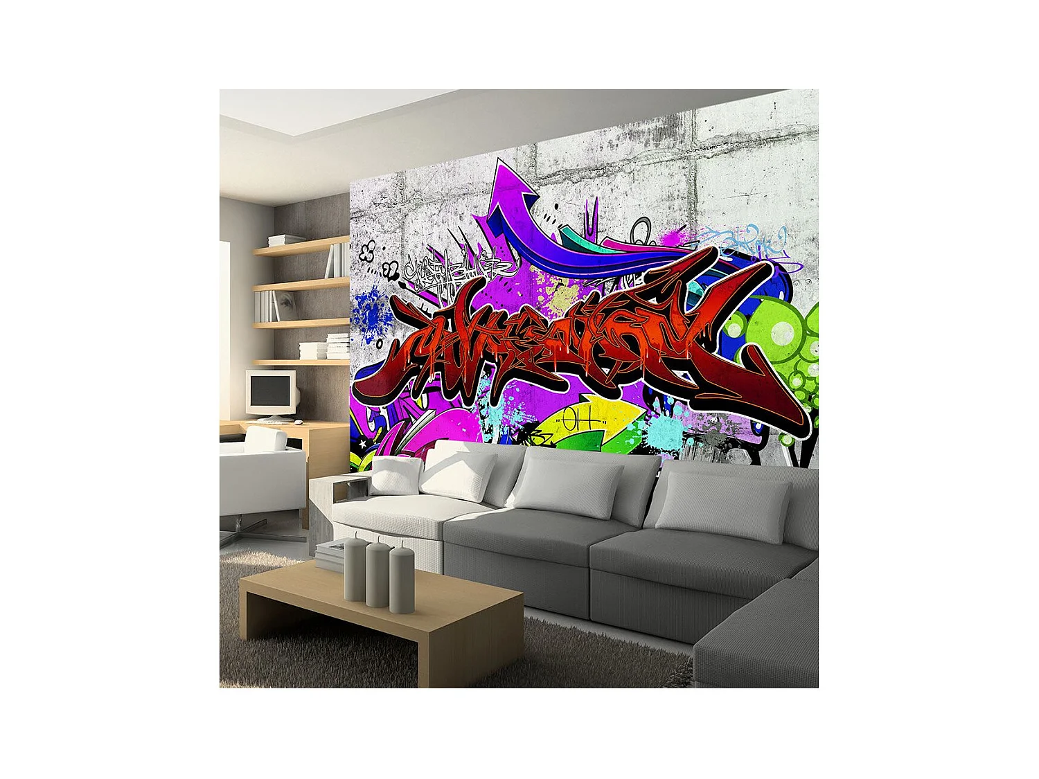 Papier Peint "Urban Style" 245 x 350 cm