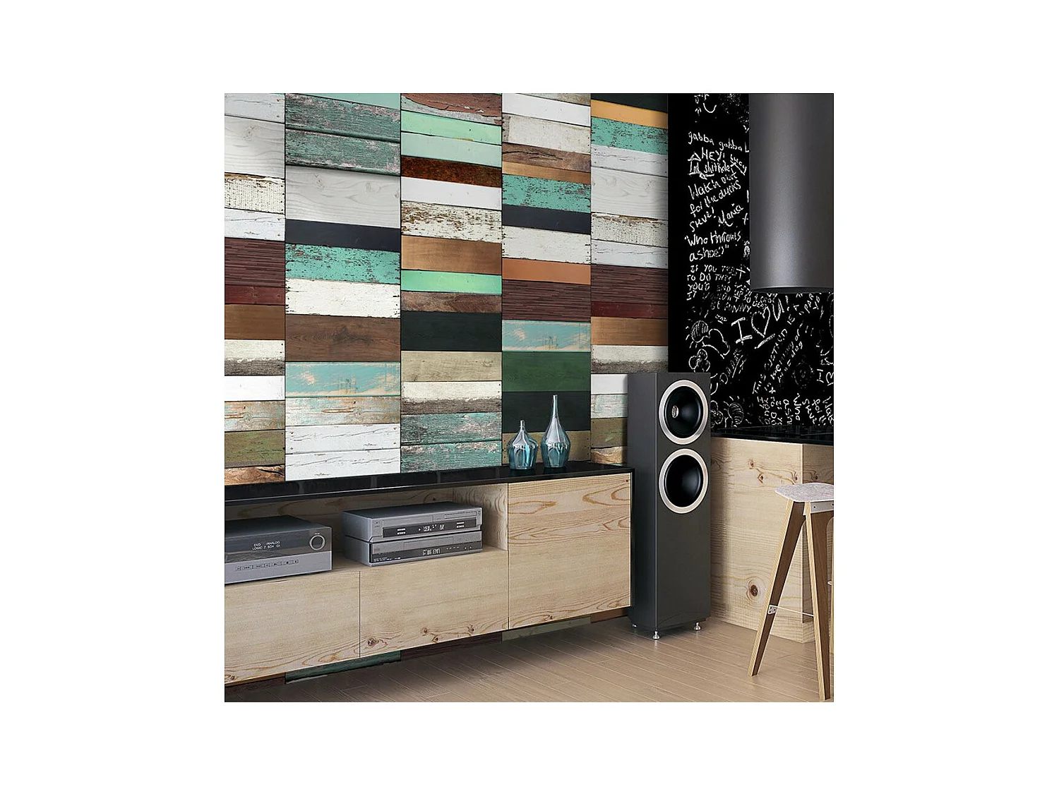 Papier Peint "Wooden Structure" 50x1000cm