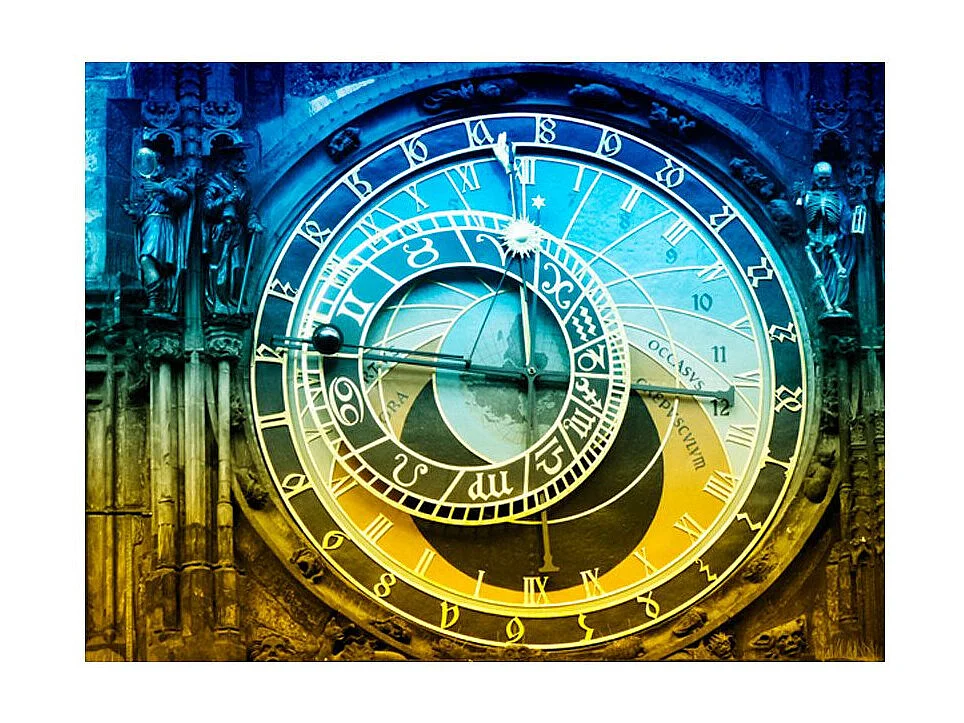 Papier Peint "Horloge Astronomique de Prague" 231 x 300 cm