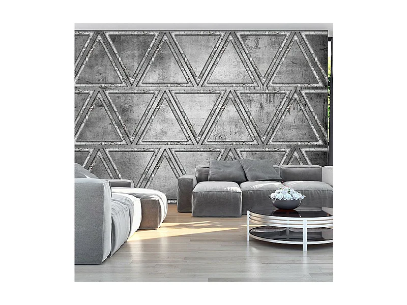 Papier Peint "Dancing with Triangles" 140 x 200 cm