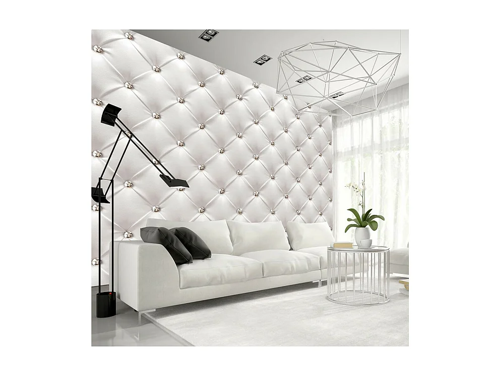 Papier Peint "White Elegance" 210 x 300 cm