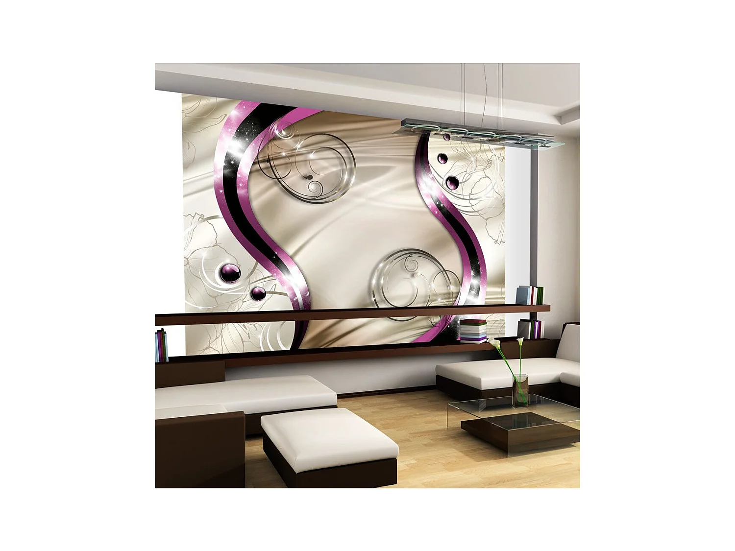 Papier Peint "Satin Inspiration" 70 x 100 cm