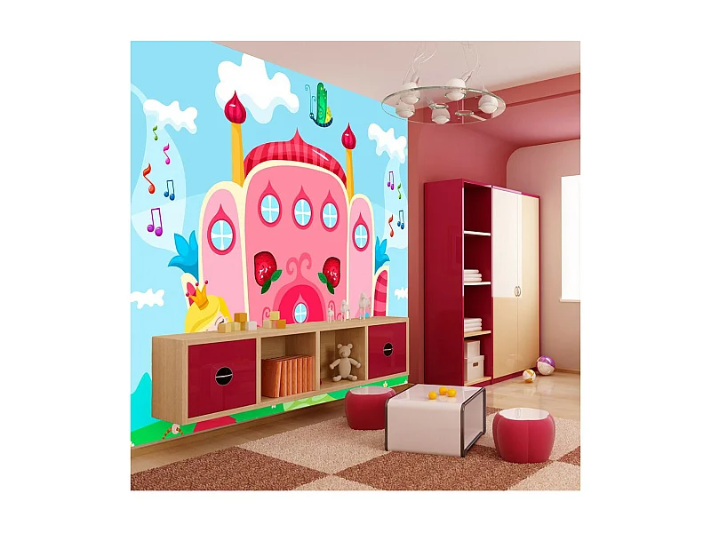 Papier Peint "Château" 154 x 200 cm