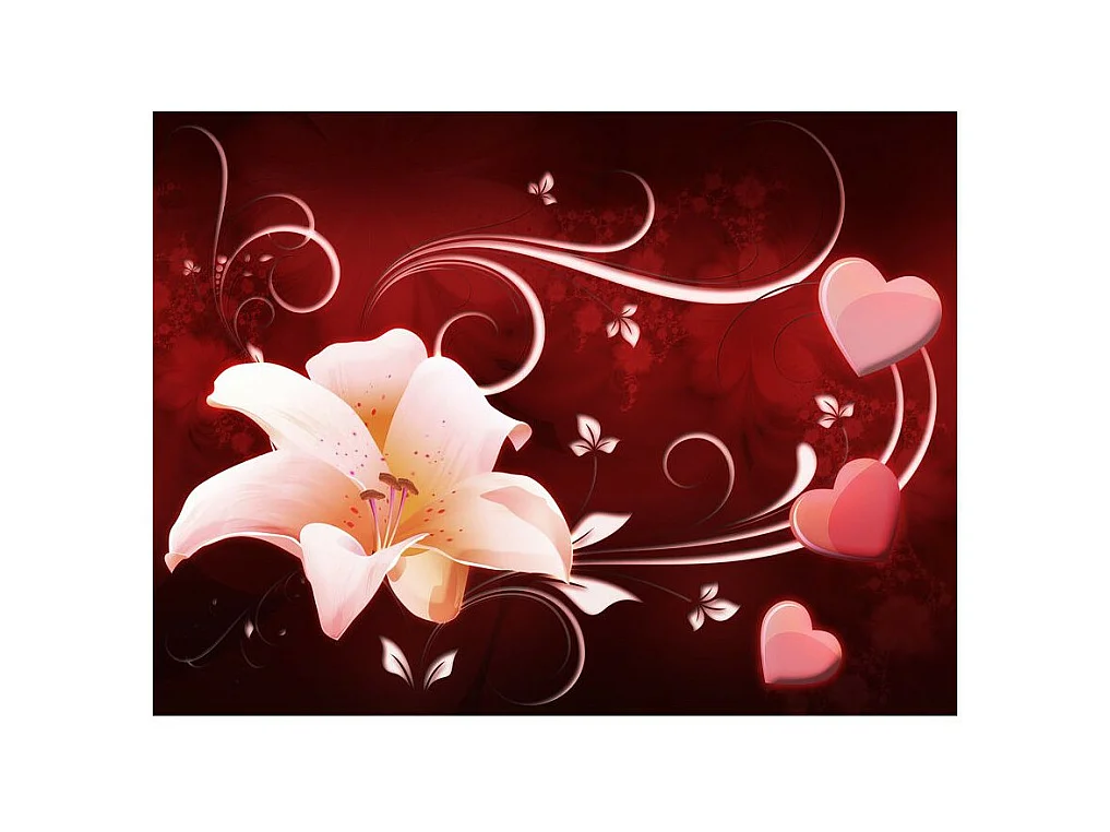 Papier Peint "Love Message" 154 x 200 cm