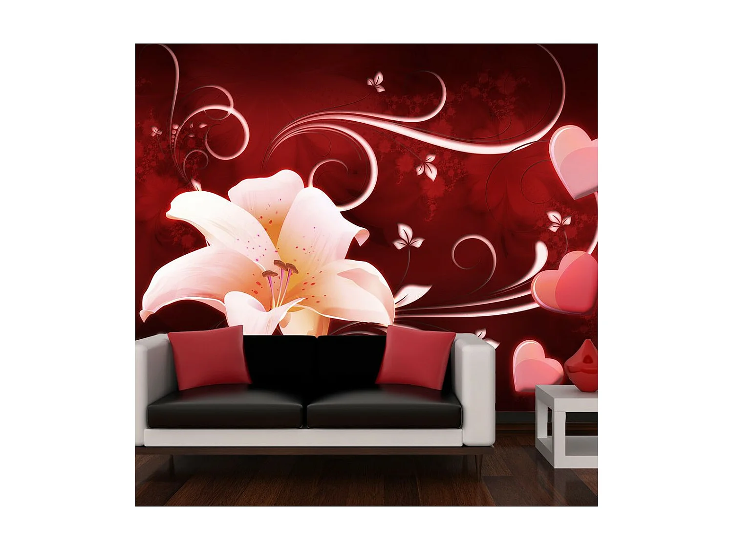 Papier Peint "Love Message" 154 x 200 cm