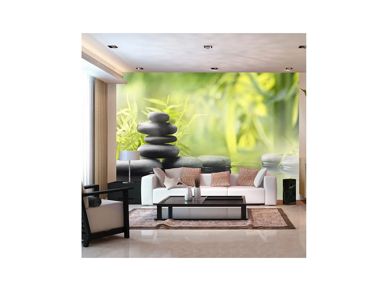 Papier Peint "Serenity of Nature" 140 x 200 cm