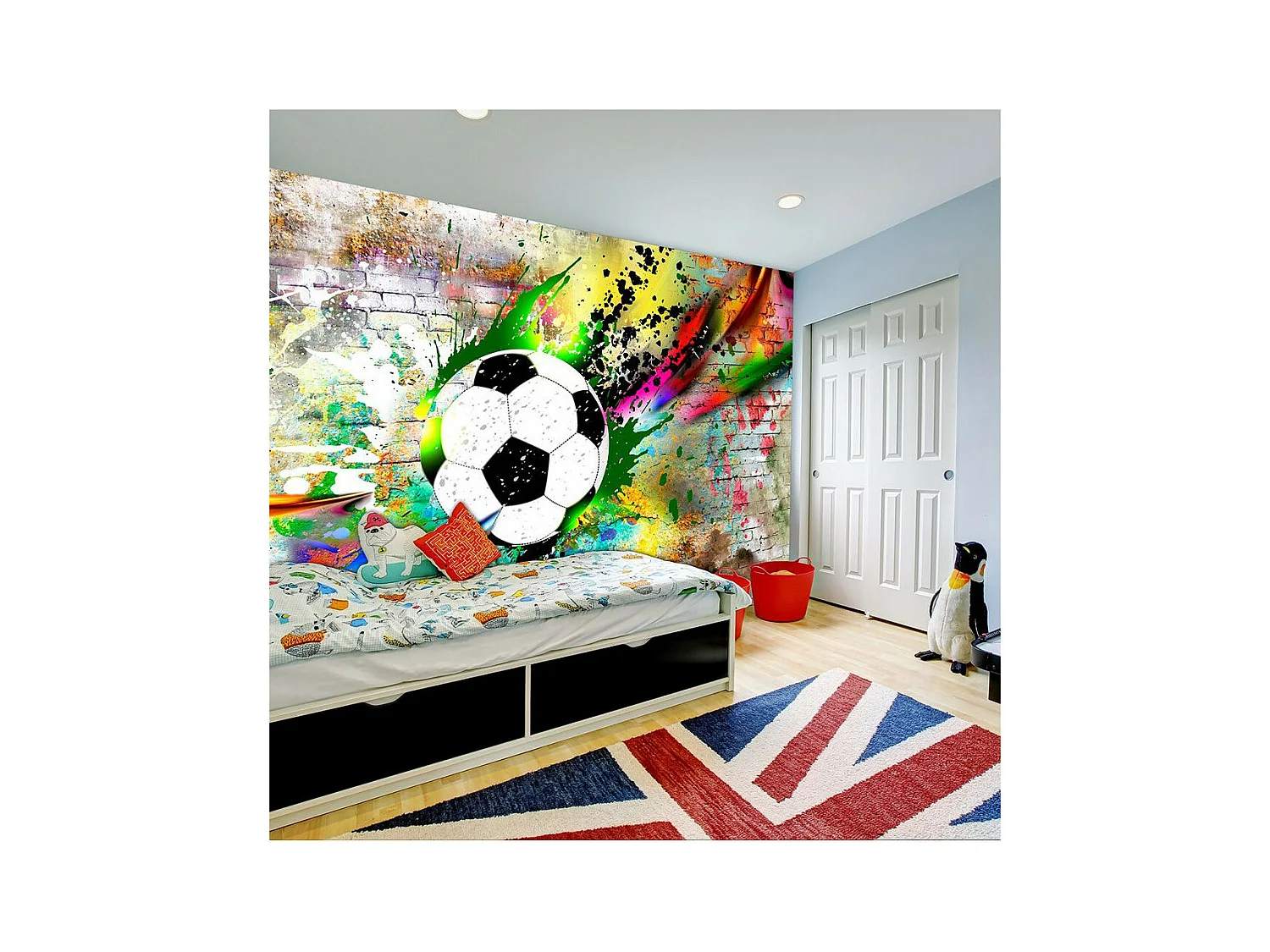 Papier Peint "Urban Gameplay" 105 x 150 cm