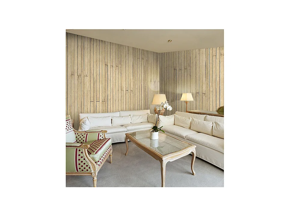 Papier Peint "Bahama Yellow" 50x1000cm