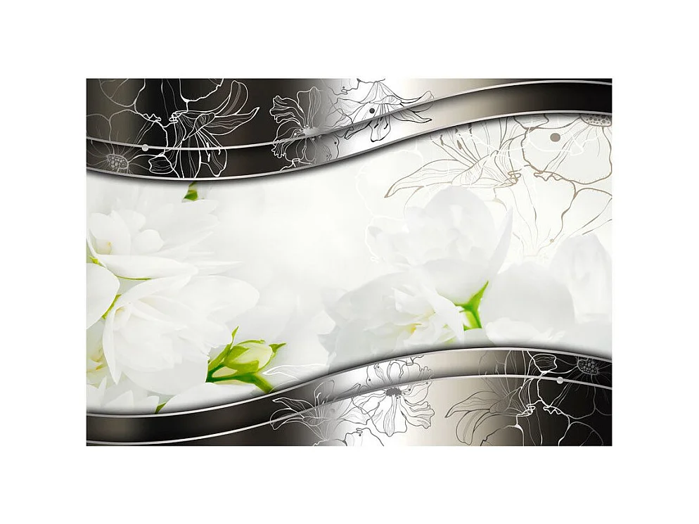 Papier Peint "Fleurs de Jasmin" 70 x 100 cm