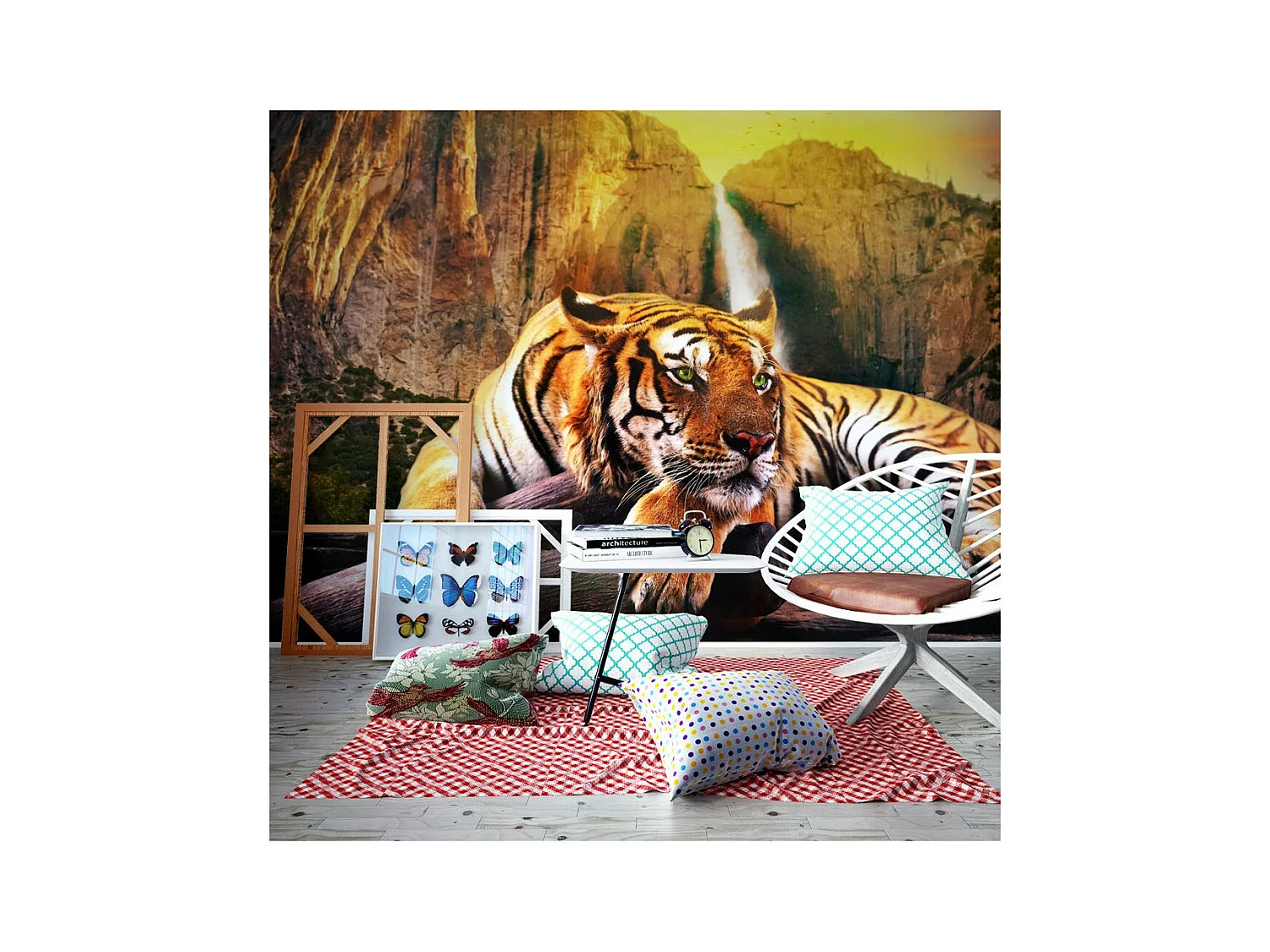 Papier Peint "Beauty & the Beast" 193 x 250 cm