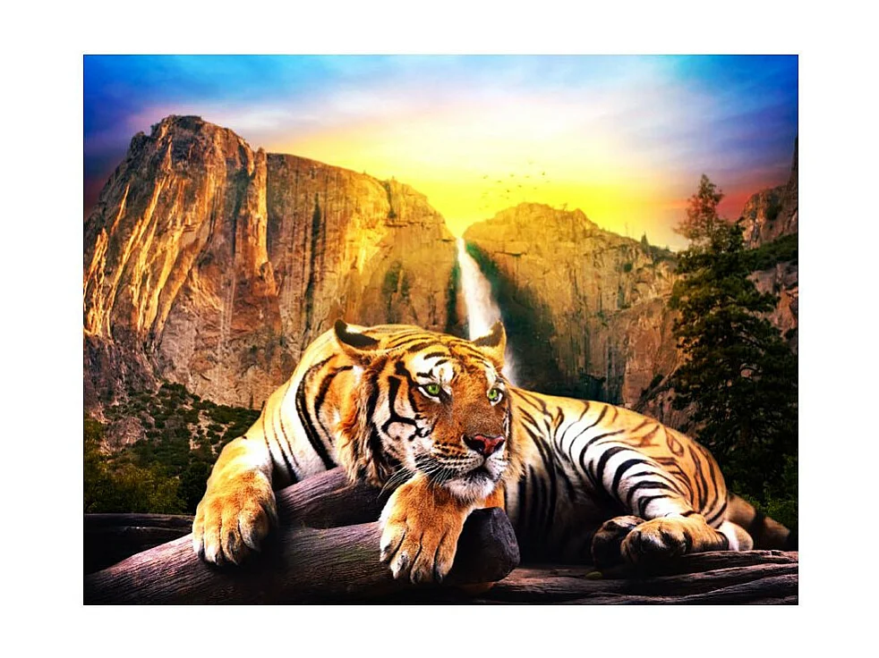 Papier Peint "Beauty & the Beast" 193 x 250 cm