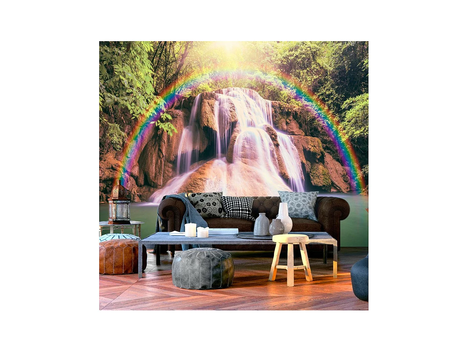 Papier Peint "Magical Waterfall" 140 x 200 cm