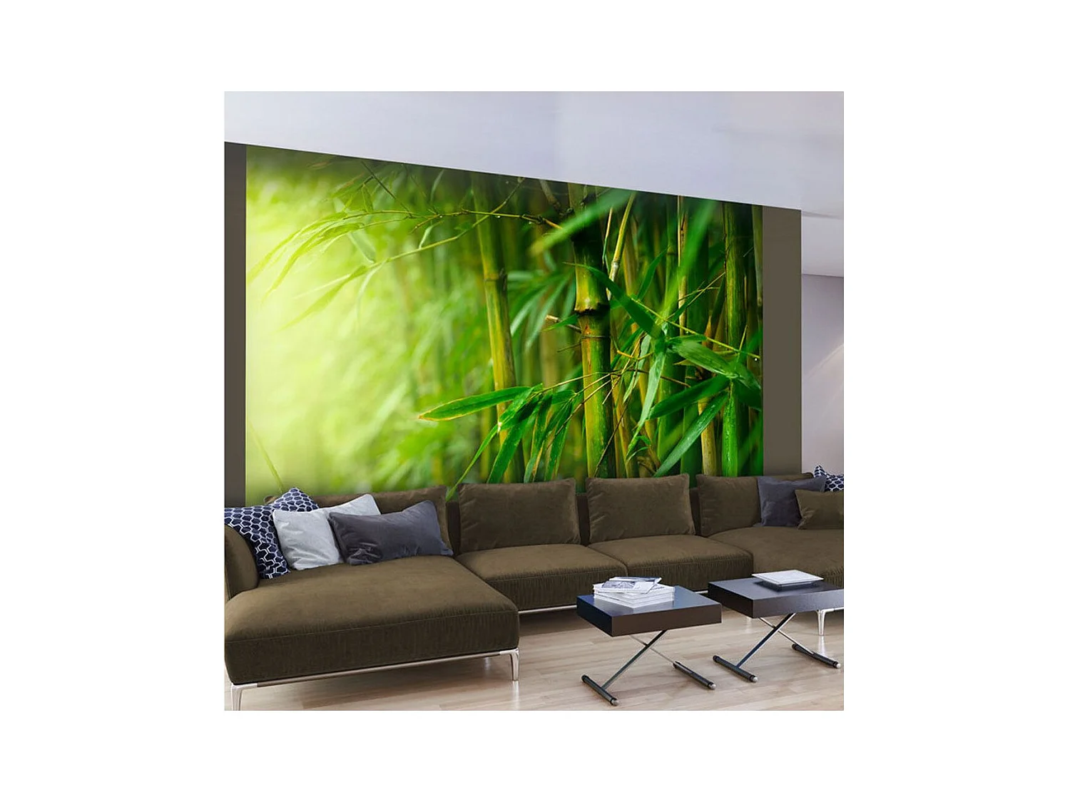 Papier Peint "Jungle Bambou" 193 x 250 cm