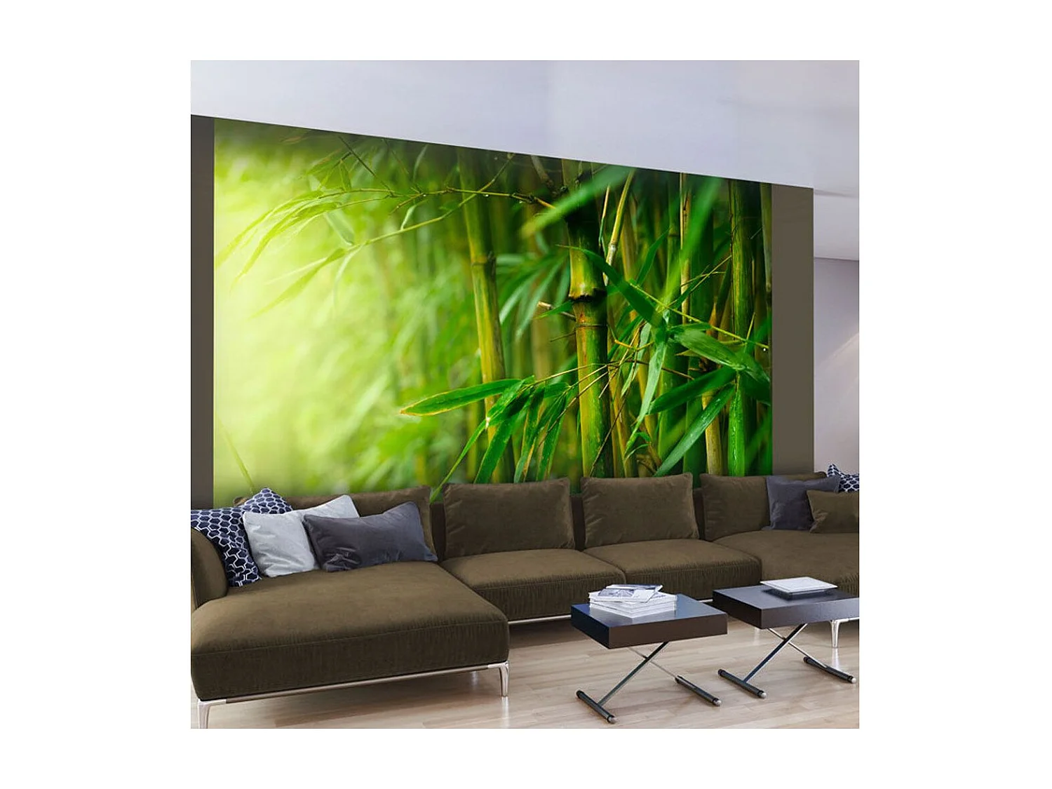 Papier Peint "Jungle Bambou" 193 x 250 cm